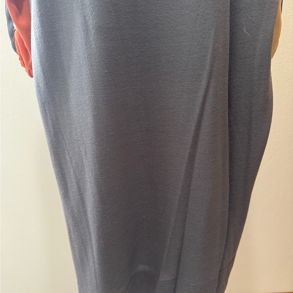 See by Chloé Gray Mini Dress with Sequined Stripes - Picture 5 of 9
